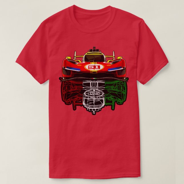 Camiseta 499P Le Mans (Diseño del anverso)