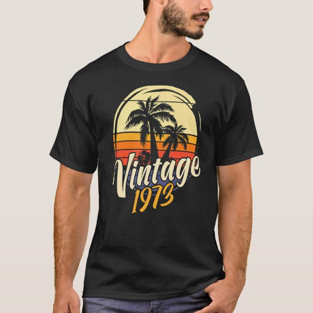 Camiseta 49.ª cosecha de cumpleaños 1973 (Anverso)