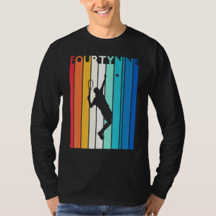 Camiseta 49.º cumpleaños Vintage Tenis de 49 años
