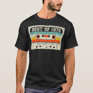 Camiseta 49.º Regalo De Cumpleaños Mejor Retro De Cassette 