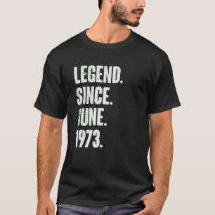 Camiseta 49 años de edad 49ª leyenda de cumpleaños desde ju