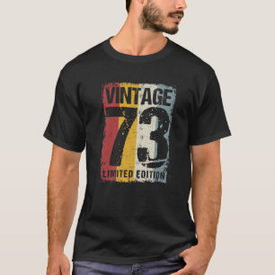 Camiseta 49 Años Vintage 1973 49ª Decoración De Cumpleaños