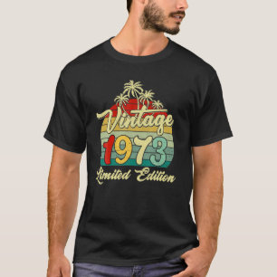 Camiseta 49 Años Vintage 1973 49º Partido De Cumpleaños Hom