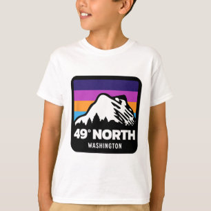 Camiseta 49 grados North Washington Snowboard Skiing Fa