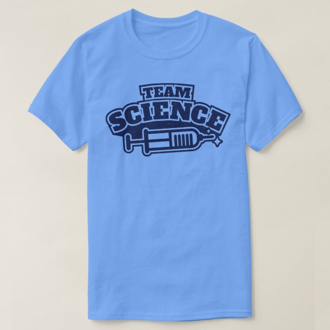 Camiseta 49 Team Science Vaccine por Tobe Fonseca (Diseño del anverso)