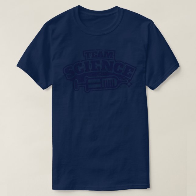 Camiseta 49 Team Science Vaccine por Tobe Fonseca (Diseño del anverso)