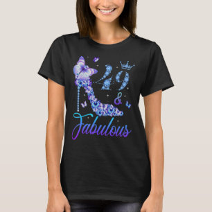 Camiseta 49 Y Fabulosos Talones De Diamante Felices 49 Años