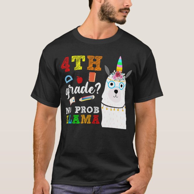 Camiseta 4.ª clase sin llama de prob (Anverso)