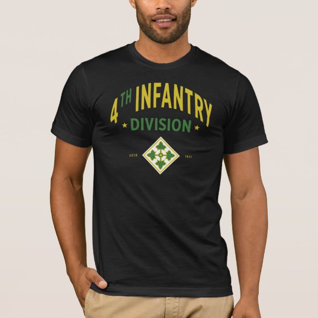 Camiseta 4.ª División de Infantería - Ejército de los Estad (Anverso)