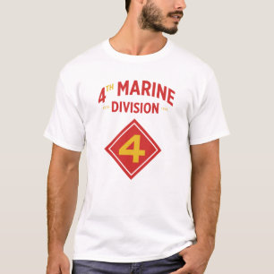 Camiseta 4.ª División Marina de los Estados Unidos