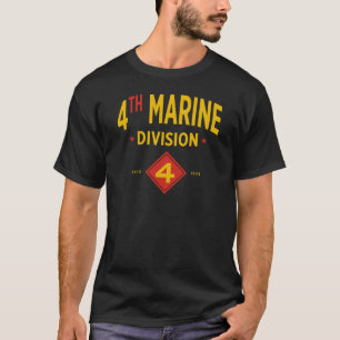 Camiseta 4.ª División Marina de los Estados Unidos