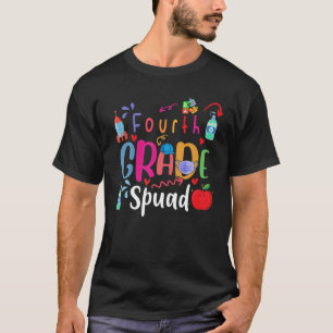 Camiseta 4.ª Escuadrón De Cuarto Grado Primer Día De Escuel