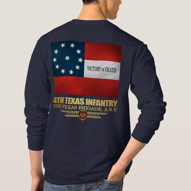 Camiseta 4.ª Infantería de Texas (Reverso)