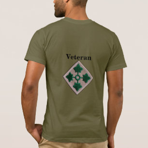 Camiseta 4.ª infantería veterana de Fort Carson
