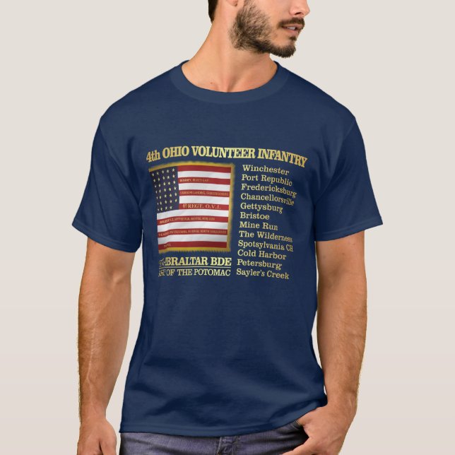 Camiseta 4.ª Infantería Voluntaria de Ohio (BH) (Anverso)
