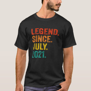 Camiseta 4.ª leyenda de cumpleaños desde julio de 2021 de 4