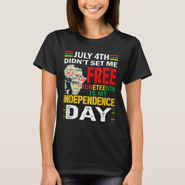 Camiseta 4.º 10 de junio no me liberaron (Anverso)