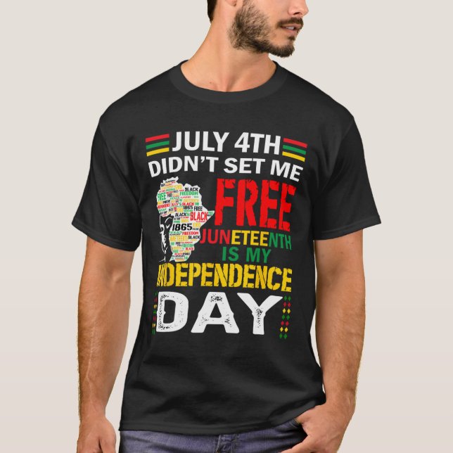 Camiseta 4.º 10 de junio no me liberaron (Anverso)
