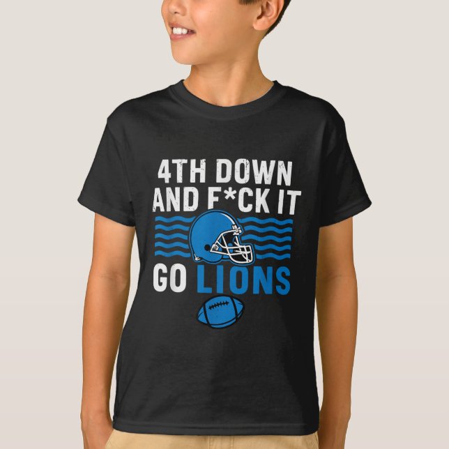 Camiseta 4.º Abajo Y Fck It Go Lions (Anverso)