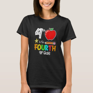Camiseta 4.º Alumno De Maestra De Cuarto Grado De Vuelta A 