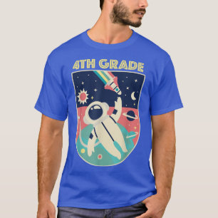 Camiseta 4.º Astronauta de cuarto grado