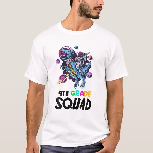 Camiseta 4.º Astronauta Grado SQUAD Rex Maestra (Anverso)