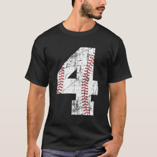 Camiseta 4.º Béisbol 4 Cuatro