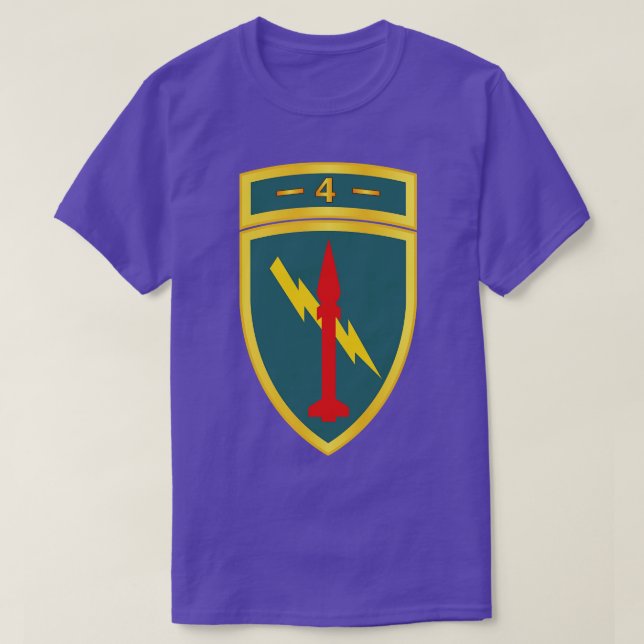 Camiseta 4.º Comando de Misiles SSI wxt X (Diseño del anverso)