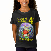 4.º Cumpleaños Hada Amarilla En Motif De Honor