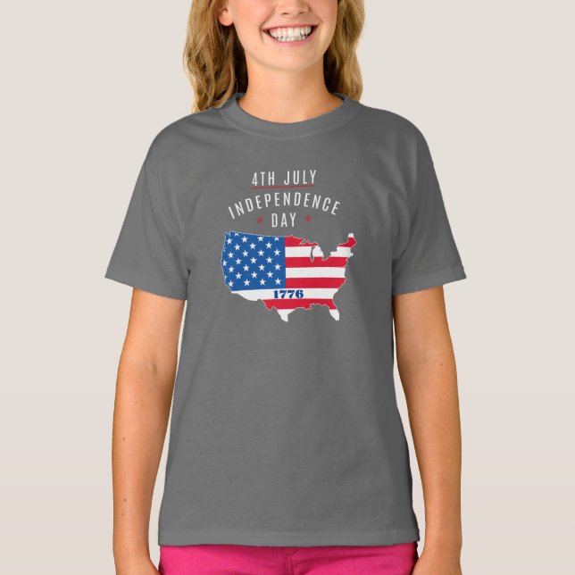 Camiseta 4.º Día de la Independencia (Anverso)