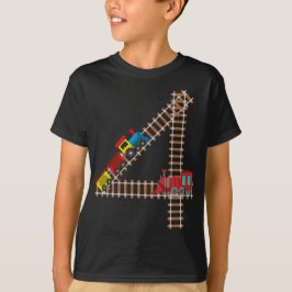 Camiseta 4.º Día del Ferrocarril Temático Niños de 4 años