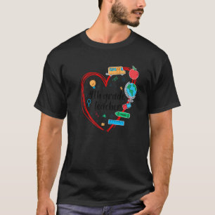 Camiseta 4.º docente de secundaria de artículos escolares c