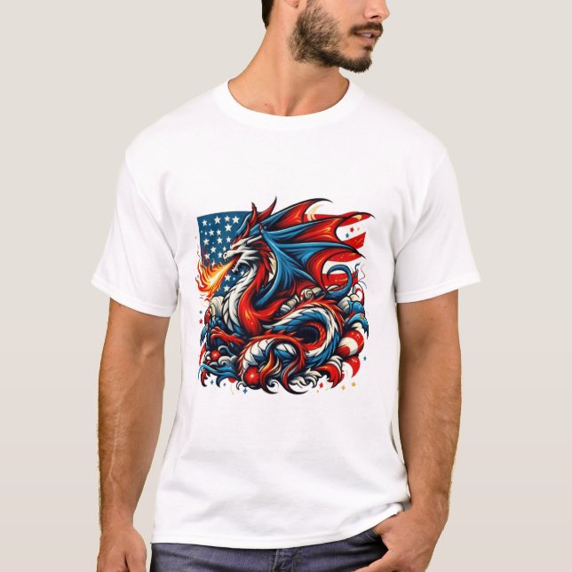 Camiseta 4.º dragón (Anverso)