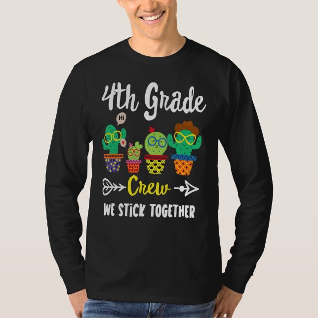 Camiseta 4.º Equipo de Cactus de Grado 4.º Squa (Anverso)