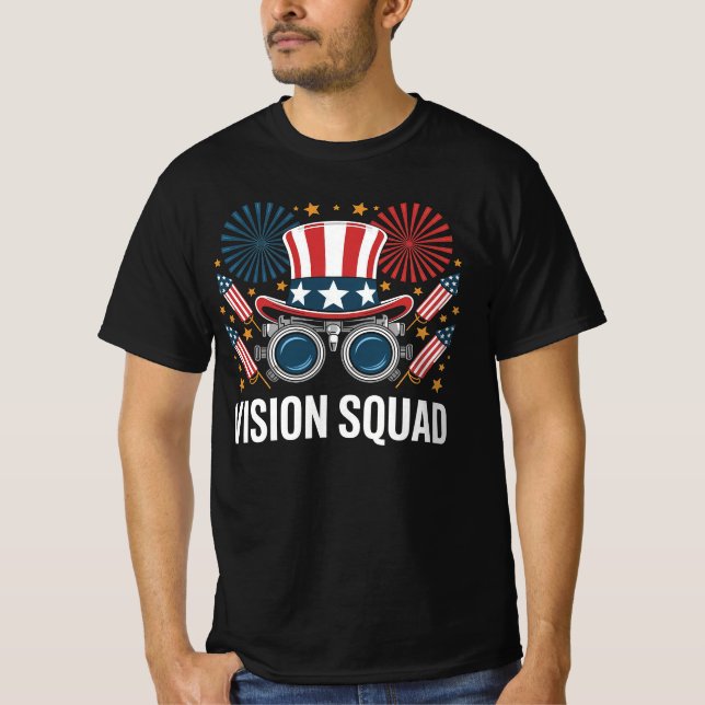 Camiseta 4.º Escuadrón De La Visión De Julio (Anverso)