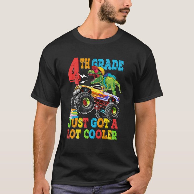 Camiseta 4.º Grado Acaba De Conseguir Un Mucho Más Fresco D (Anverso)