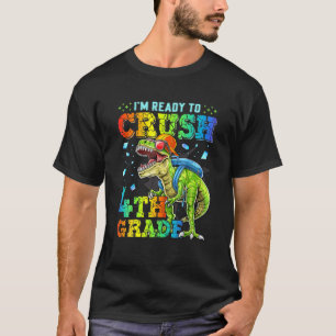 Camiseta 4.º Grado De Dinosaurios Grado Grado Grado Grado G