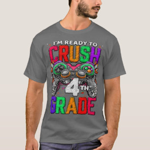Camiseta 4.º Grado De Juego Desbloqueado En 4º Grado De Vue