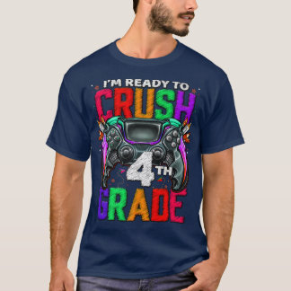 Camiseta 4.º Grado De Juego Desbloqueado En 4º Grado De Vue