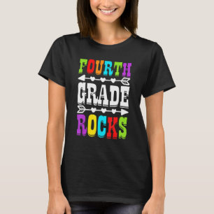 Camiseta 4.º Grado De Vuelta A La Escuela Preparado Para Ap
