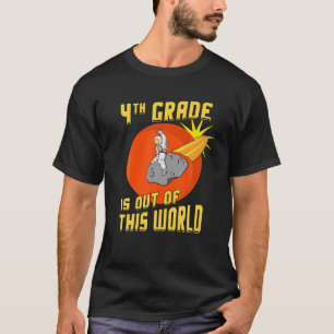 Camiseta 4.º Grado Está Fuera De Este Astronauta Mundial