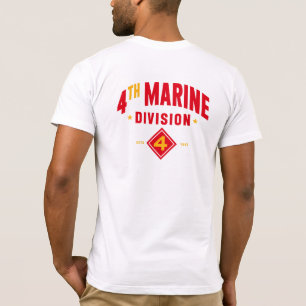 Camiseta 4.º Personalizado de la División Marina de Lucha c