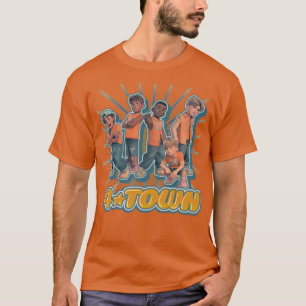 Camiseta 4.º PUEBLO Girando Merch Rojo