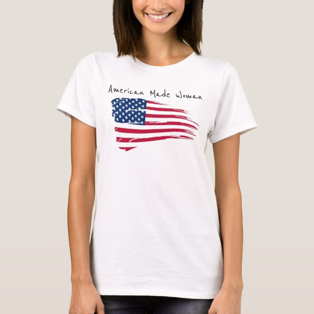 Camiseta 4.º teeshirt americano (Anverso)