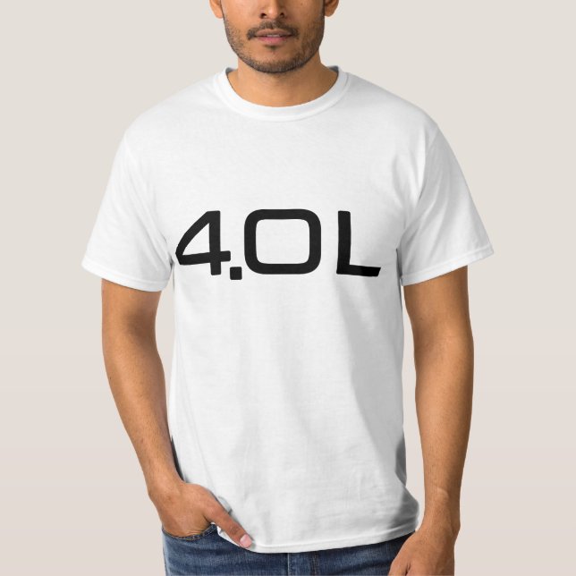 Camiseta 4,0 litros (Anverso)