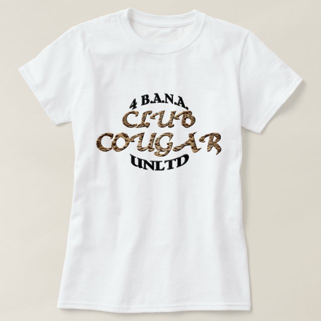 Camiseta 4 Banau Club Cougar B (Diseño del anverso)