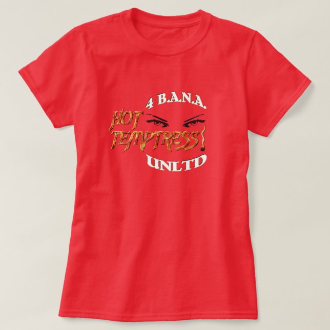 Camiseta 4 Banau Hot Tentadora W (Diseño del anverso)
