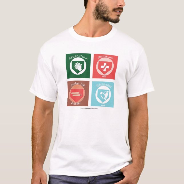 Camiseta 4 bastardos de la gratificación (Anverso)