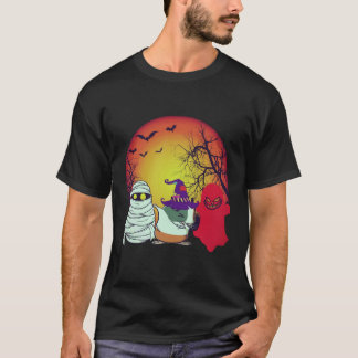 Camiseta 4 Calabaza de Halloween de Cuy