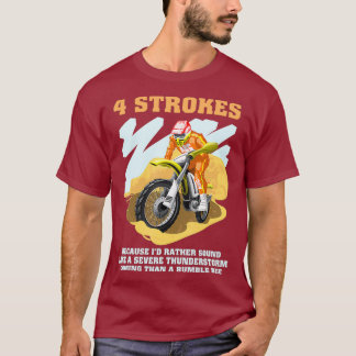 Camiseta 4 Carreras motocross Dirt Bike Rider